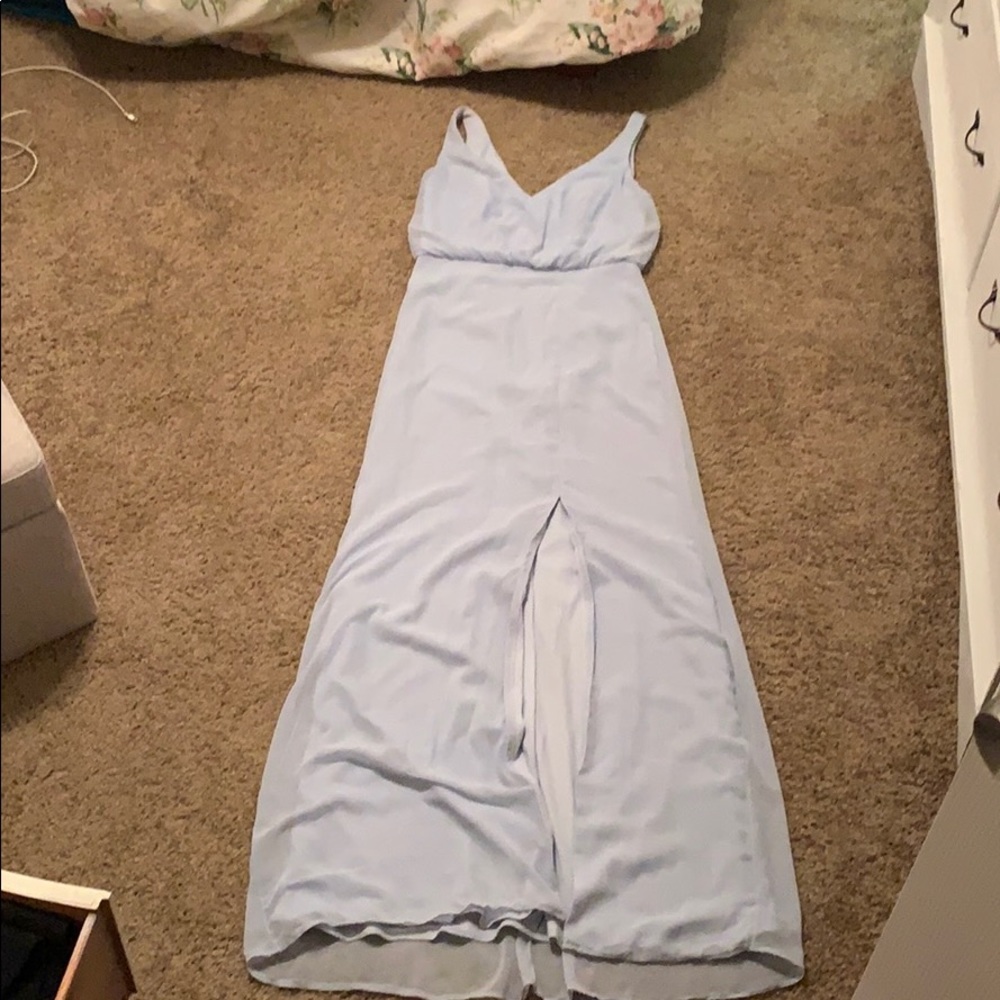 Light Blue Bridesmaid dress